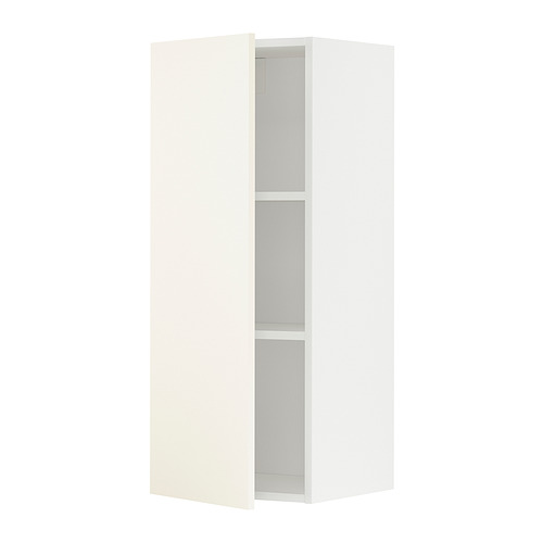 METOD wall cabinet with shelves