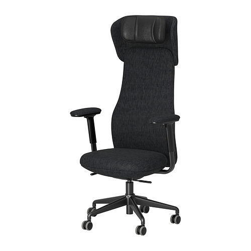 GRÖNFJÄLL, office chair with arm/headrest