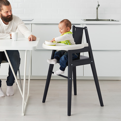 BLÅMES, highchair with tray