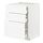 METOD/MAXIMERA, base cab f hob/3 fronts/3 drawers