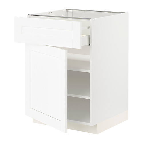 METOD/MAXIMERA, base cabinet with drawer/door