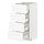 METOD/MAXIMERA, base cab 4 frnts/4 drawers