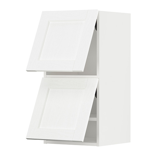 METOD wall cabinet horizontal w 2 doors