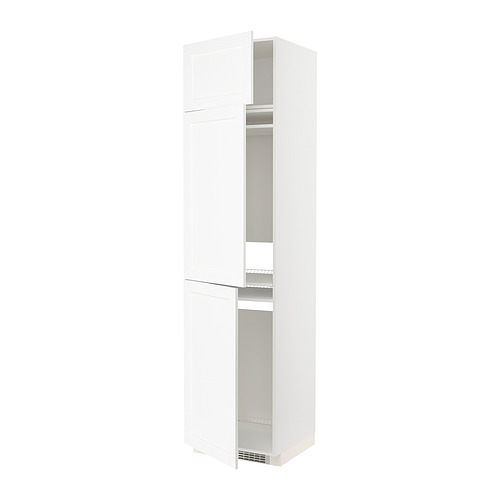 METOD high cab f fridge/freezer w 3 doors