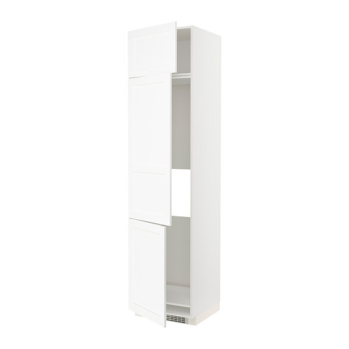 METOD high cab f fridge/freezer w 3 doors