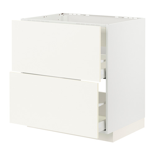 METOD/MAXIMERA base cab f hob/int extractor w drw