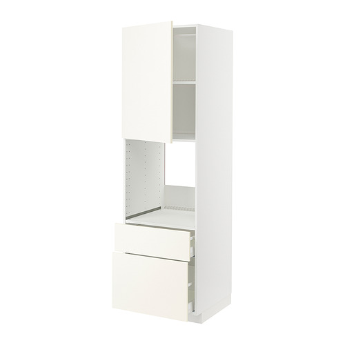 METOD/MAXIMERA, hár skápur f/ofn/hu/2frhl/1m/1h skú