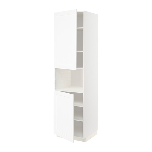 METOD high cab f micro w 2 doors/shelves