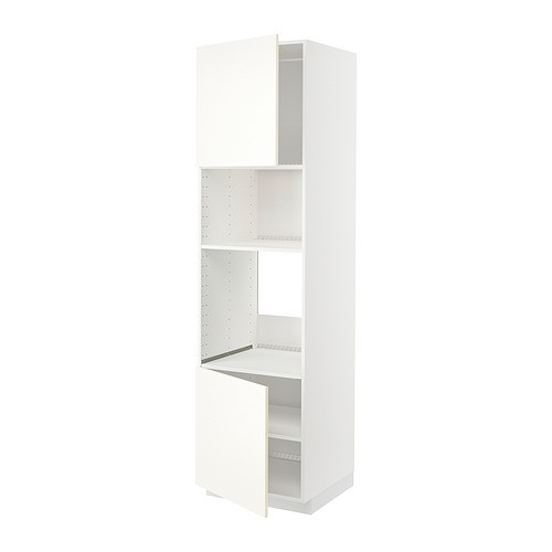METOD hi cb f oven/micro w 2 drs/shelves