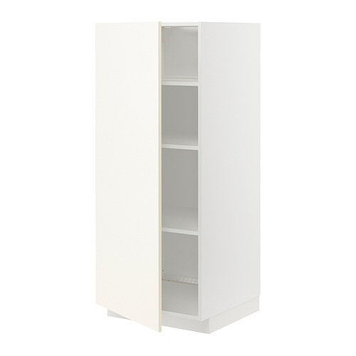 METOD high cabinet with shelves