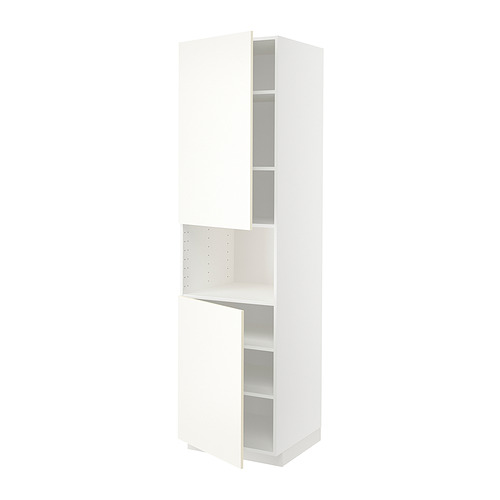 METOD high cab f micro w 2 doors/shelves