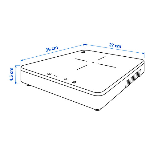 TILLREDA portable induction hob
