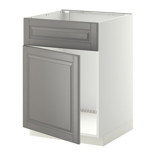 METOD base cabinet f sink w door/front