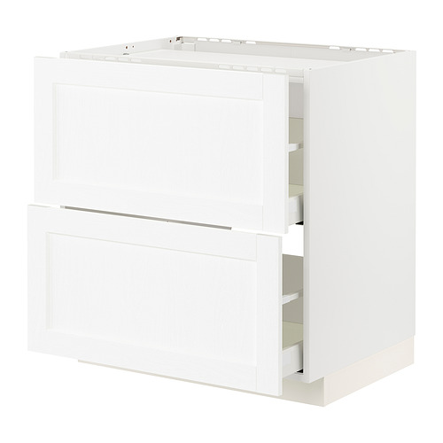 METOD/MAXIMERA base cab f hob/2 fronts/2 drawers