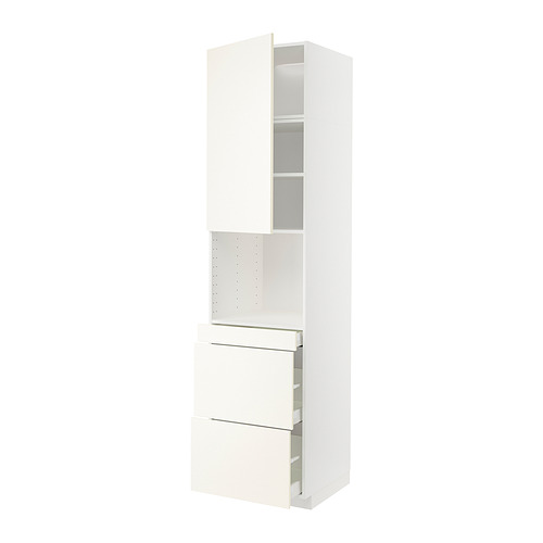 METOD/MAXIMERA hi cab f micro combi w door/3 drwrs