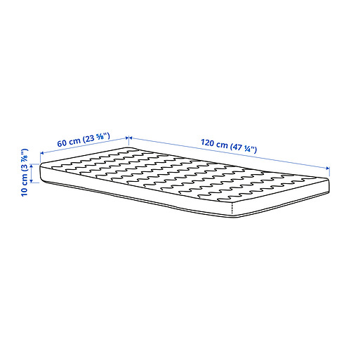 HIMLAVALV 3D-dýna í ungbarnarúm