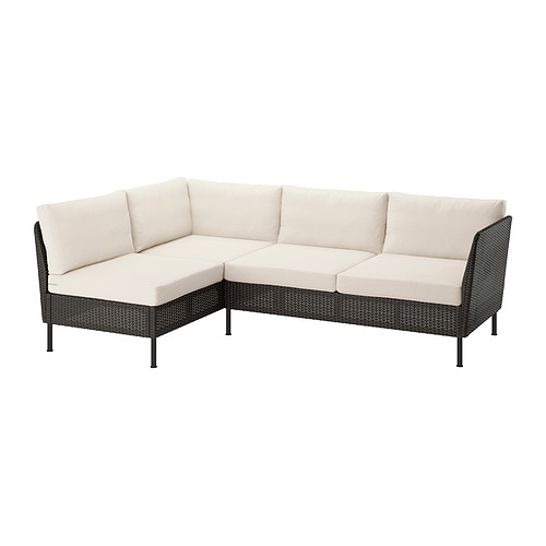 VITTSKÄR, 3-seat modular corner sofa