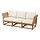 NÄMMARÖ, 3-seat modular sofa, outdoor