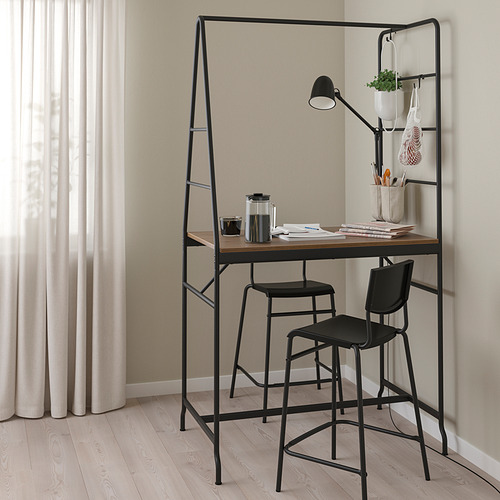 HÅVERUD/STIG, table and 2 stools
