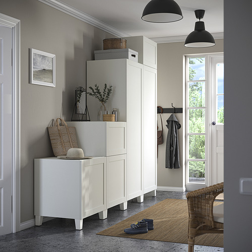 PLATSA, wardrobe w 6 doors