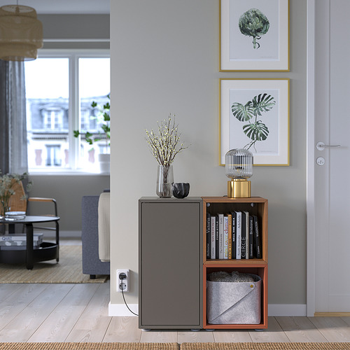 EKET, cabinet combination with feet