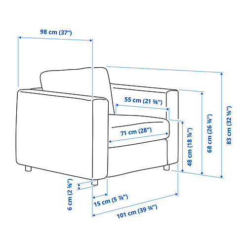 VIMLE armchair