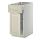 METOD/MAXIMERA, base cab w wire basket/drawer/door