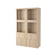 BESTÅ storage combination w glass doors