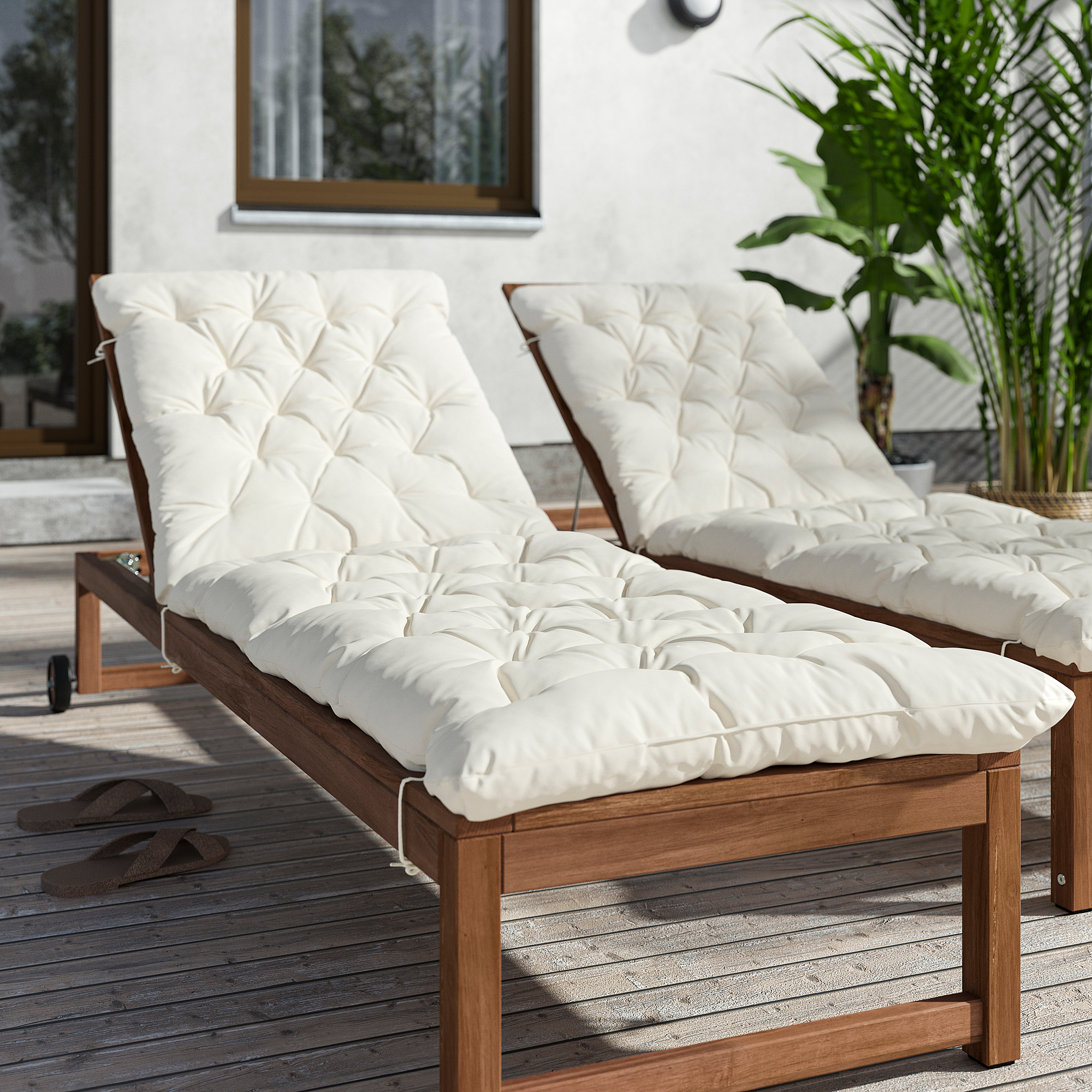 Ikea outdoor chaise lounge cushions discount