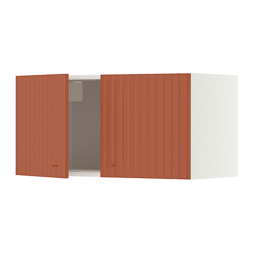 METOD wall cabinet with 2 doors