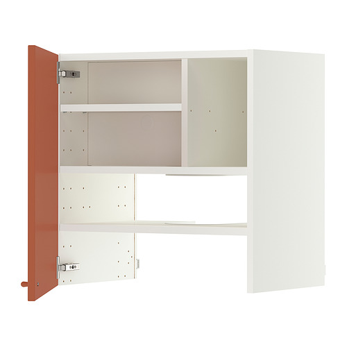 METOD wall cb f extr hood w shlf/door