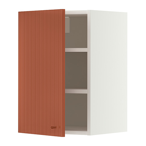 METOD wall cabinet with shelves