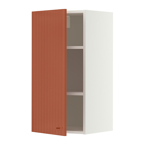 METOD wall cabinet with shelves