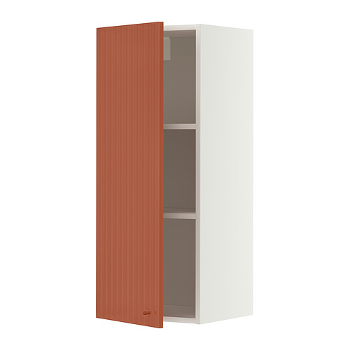METOD wall cabinet with shelves