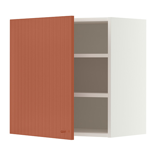 METOD wall cabinet with shelves