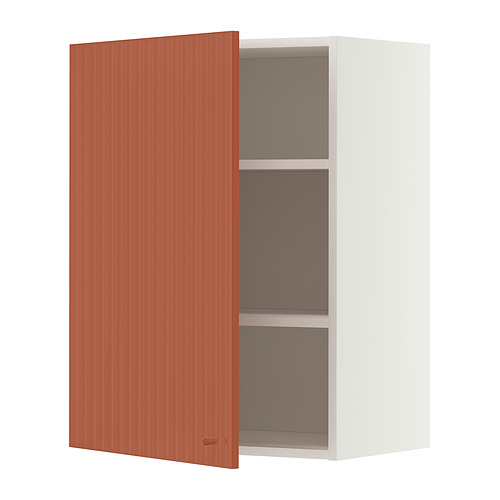 METOD wall cabinet with shelves