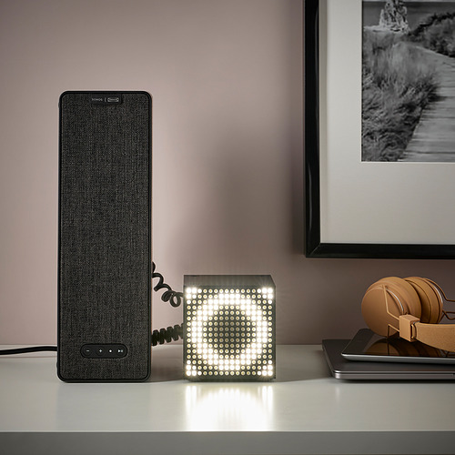 SYMFONISK, bookshelf speaker w LED light