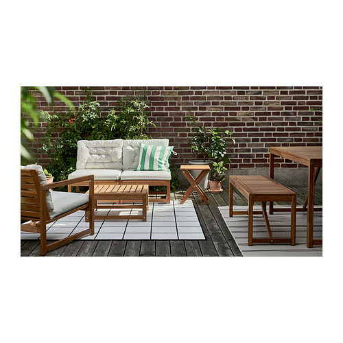 NÄMMARÖ, 4-seat conversation set, outdoor