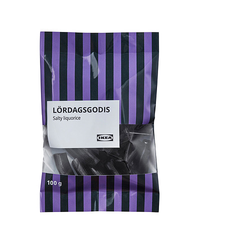 LÖRDAGSGODIS salty liquorice