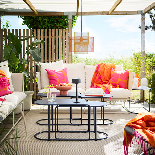 GRYTSHOLM, innskotsborð, 2 í setti