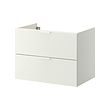 GODMORGON wash-stand with 2 drawers 