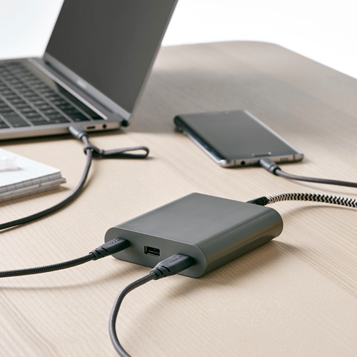 ÅSKSTORM, USB-hleðslutæki, 40 W