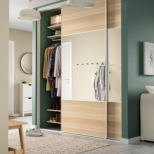 SKYTTA/MEHAMN/AULI, sliding door combination