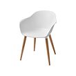 GRÖNSTA chair with armrests, in/outdoor
