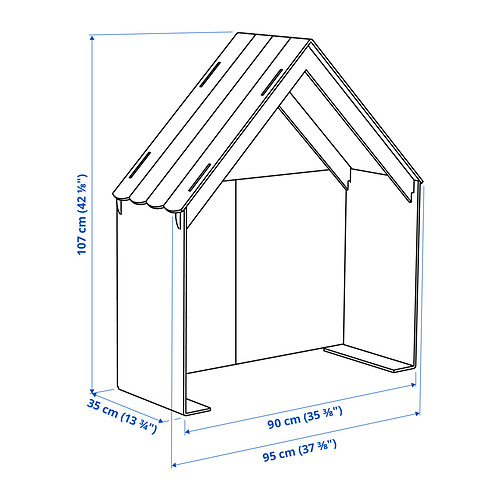 SLÄKT aukahlutur fyrir rúm