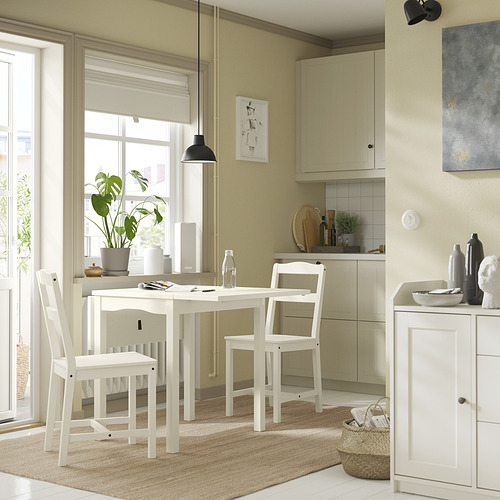 HAUGA, drop-leaf table