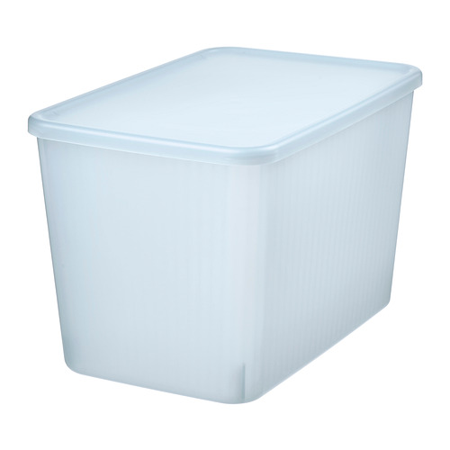 RYKTA, storage box with lid