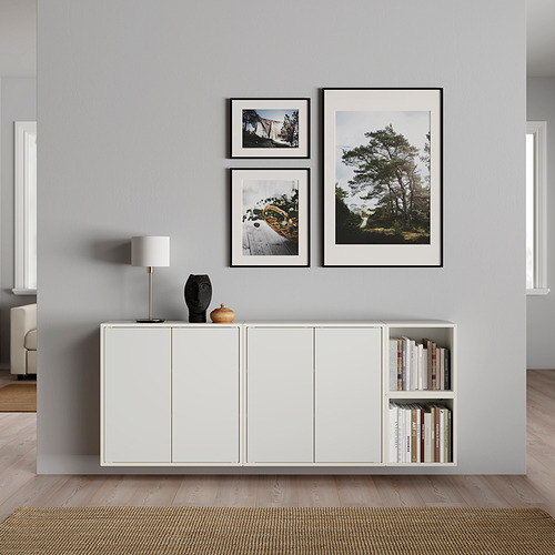 EKET, wall-mounted cabinet combination