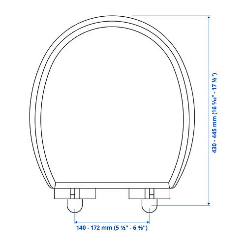 KULLARNA toilet seat