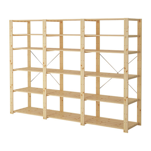 HEJNE, 3 sections/shelves